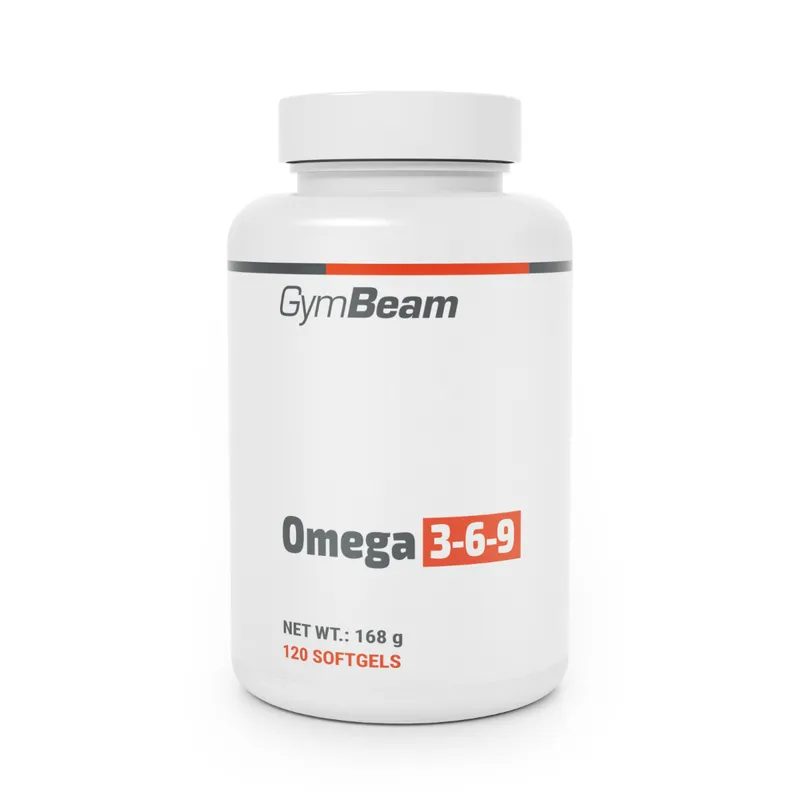 GymBeam GymBeam Omega 3-6-9 120 Kapseln ohne Geschmack – Produktbild 1 von 1