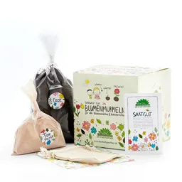 Die Stadtgärtner Die Stadtgärtner Bausatz für Blumenmurmeln I Ausreichend für mehr als 30 Samenbomben – Produktbild 1 von 1