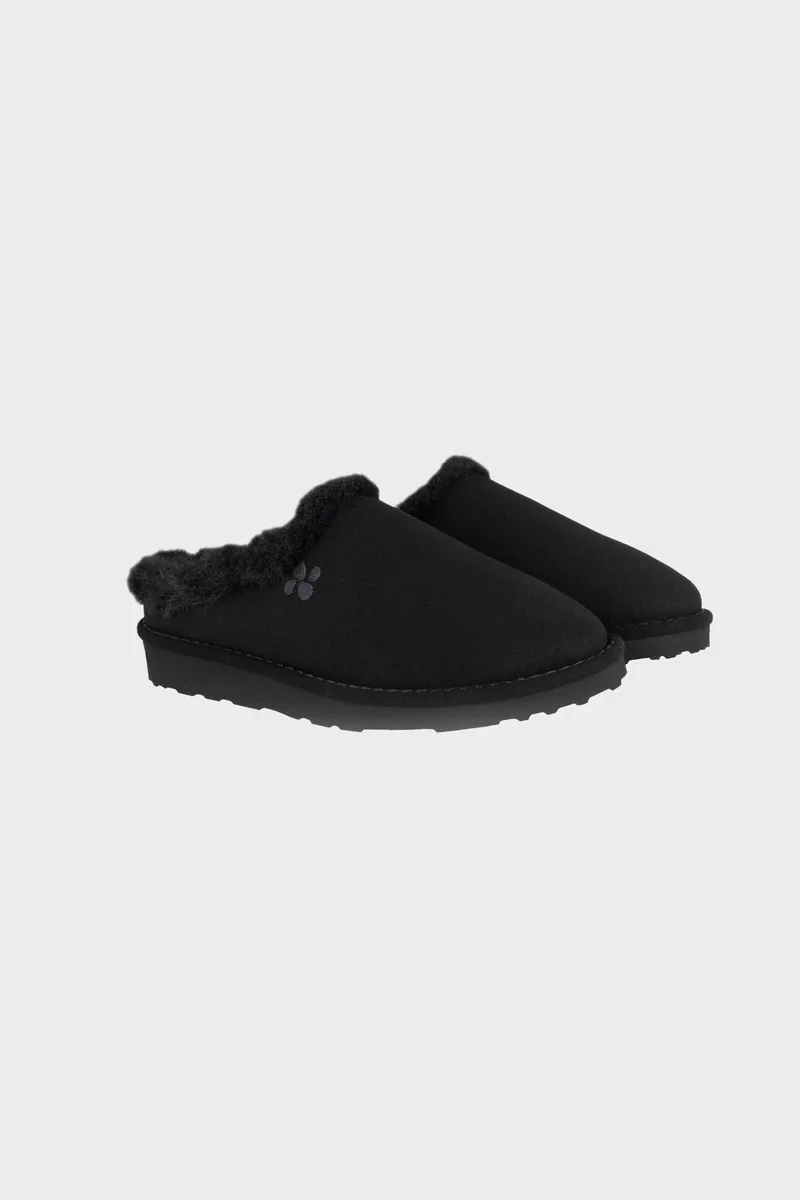 New Orchard New Orchard Herren vegan Hausschuhe Classic Anthrazitschwarz – Produktbild 1 von 2