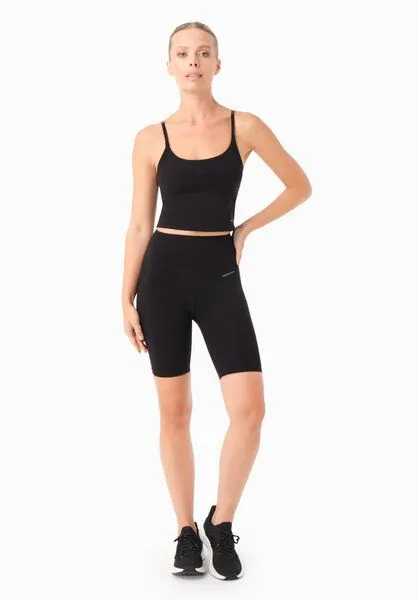ORGANICATION ORGANICATION TARRA | Crop-Top aus Bio-Baumwolle, Black, – Produktbild 2 von 4