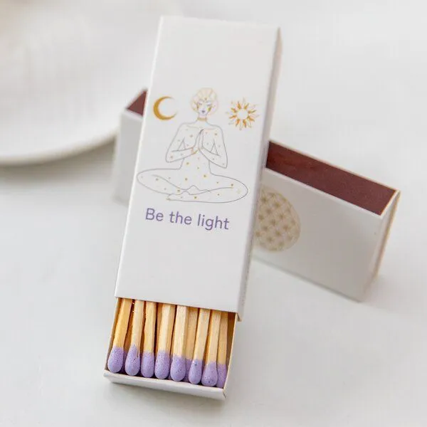 Divasya Divasya Streichhölzer: Be the Light | Light the Moment, Lila - be the light, – Produktbild 1 von 4