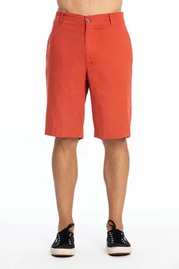 RAVENS VIEW IBIZA RAVENS VIEW IBIZA Herren vegan Shorts Kyros Terracotta Orange – Produktbild 1 von 1