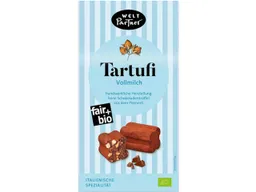 weltPartner weltPartner Bio-Tartufi Vollmilch Schokotrüffel, 39% Cacao, 120 g – Produktbild 1 von 1