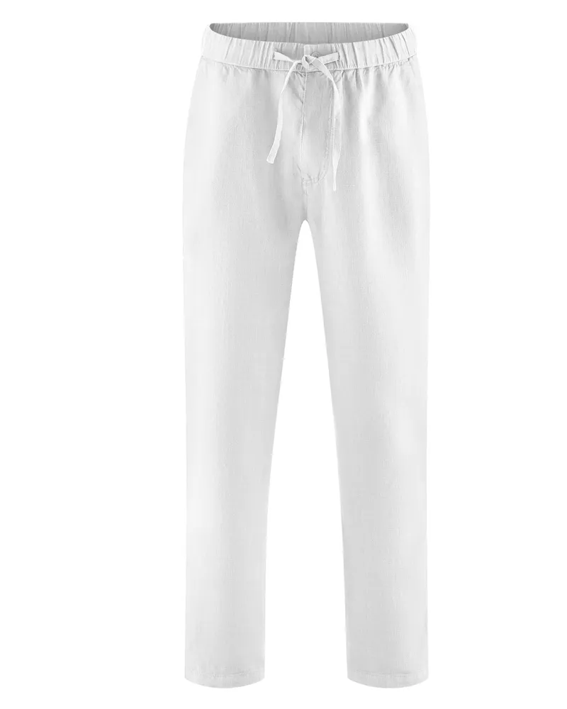 HempAge Hempage Herren vegan Hose Unisex Weiß, Weiß, – Produktbild 2 von 2
