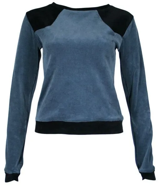 FORMAT FORMAT LENE Sweatshirt, Blaugrau,schwarz, – Produktbild 1 von 2