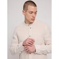Mazine Mazine Leinenhemd mit Stehkragen (Stand Collar Linen Shirt) – Produktbild 1 von 1