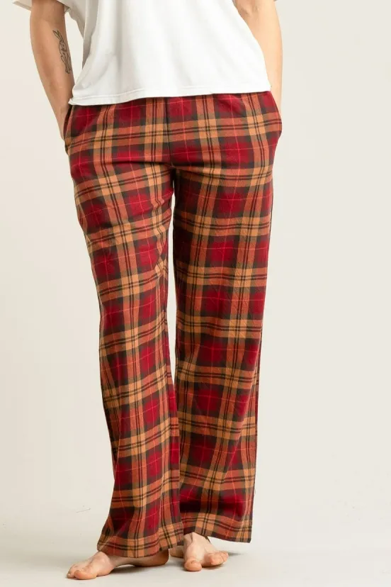 KOMODO KOMODO Damen vegan Pyjamahose Jim Jam Beere, Orange, – Produktbild 2 von 2
