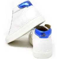 Greenwood Berlin Greenwood Berlin GWB Sneaker Unisex Base high weiß - metallicblau – Produktbild 1 von 1