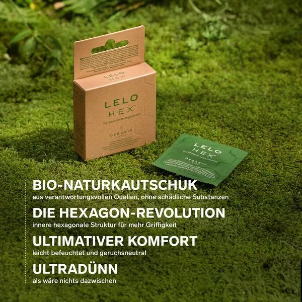 LELO LELO HEX Organic Kondome (36-Packung) – Produktbild 3 von 4