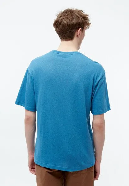 Givn Berlin Givn Berlin Leinen T-Shirt Modell: Lasse, Gentle blue (blau), – Produktbild 4 von 6