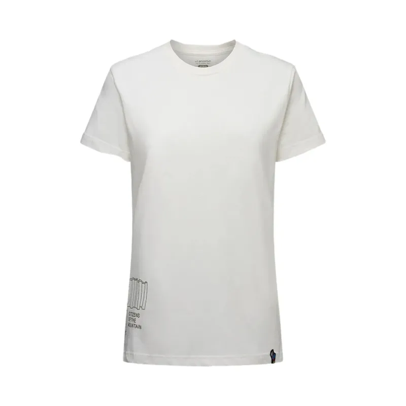 La Sportiva Damen T-Shirt La Sportiva Citizen of the Mountain, Blanc, – Produktbild 1 von 1