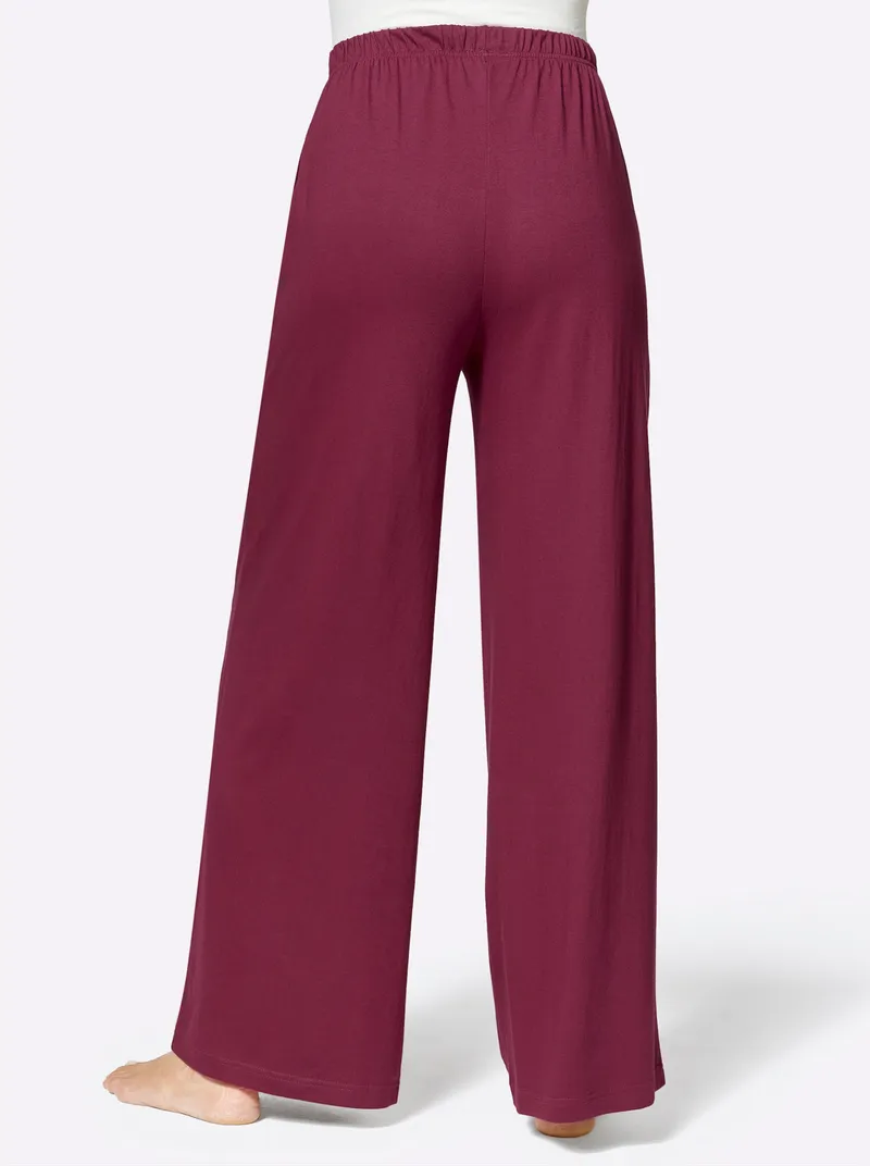 feel good Hosen marine + bordeaux, Marine + bordeaux, – Produktbild 3 von 3