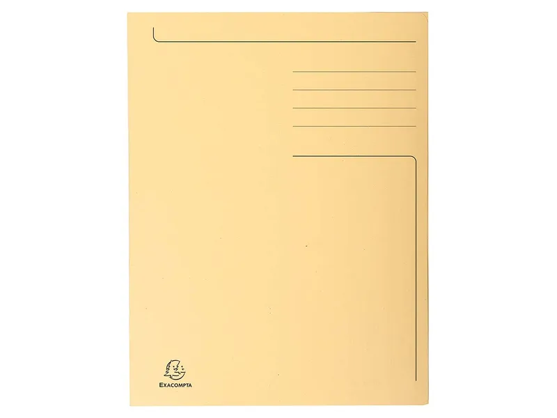 Exacompta 50 Exacompta Aktenmappen "Forever", 3 Klappen, 280 g/m², 245x350 mm für Format Folio, sand – Produktbild 1 von 1
