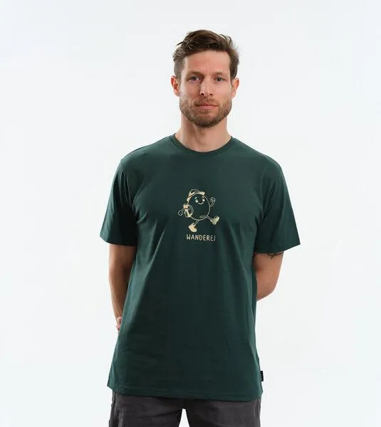 Gary Mash GARY MASH Shirt Wanderei aus Biobaumwolle, Dunkelgrün (grün), – Produktbild 2 von 4