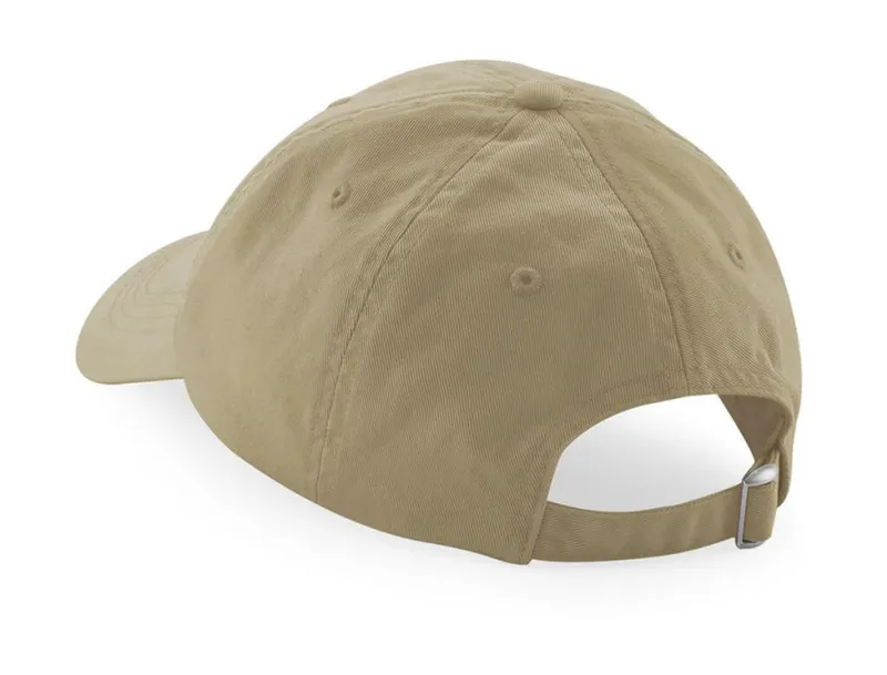 Beechfield Beechfield Baseball Cap Organic Cotton 6 Panel Dad Cap, Graphite grey, – Produktbild 4 von 4