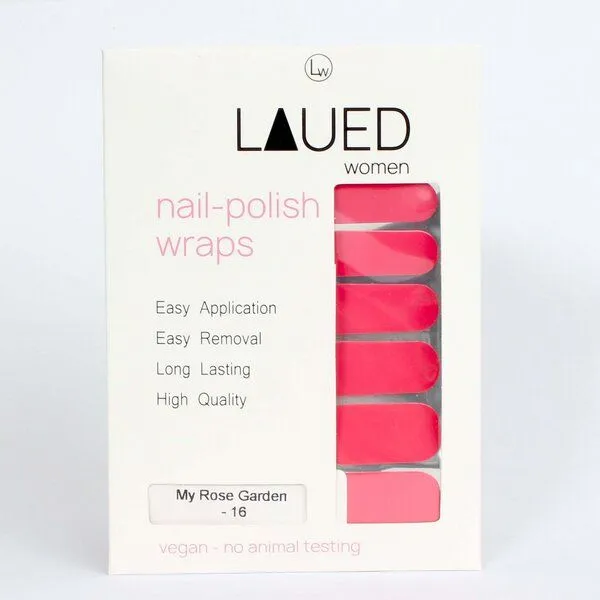 Vargu Vargu LAUED vegane Nagelfolien solid, Pink, – Produktbild 3 von 4