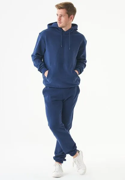 ORGANICATION ORGANICATION ESSENTIALS-HALKI-Unisex Soft Touch Hoodie aus Bio-Baumwolle, Navy, – Produktbild 2 von 4