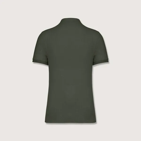 YTWOO YTWOO Herren Piqué-Poloshirt Midweight, Organic khaki, – Produktbild 2 von 3