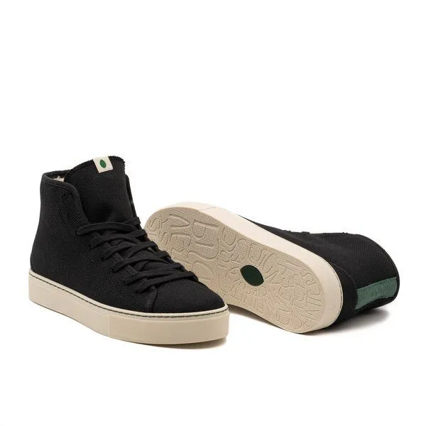 Vesica Piscis Footwear Vesica Piscis Footwear Plato Bootie of Recycled Cotton, Schwarz, – Produktbild 2 von 3