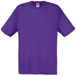 Fruit Of The Loom Fruit of the Loom Cotton Classics-16.1082 T-Shirt Gr. M purple – Produktbild 1 von 1