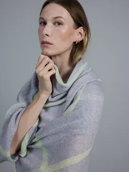 Susan's Fashion Susan's Fashion Merinowollschal Sue mit Karostreifen – Produktbild 1 von 1