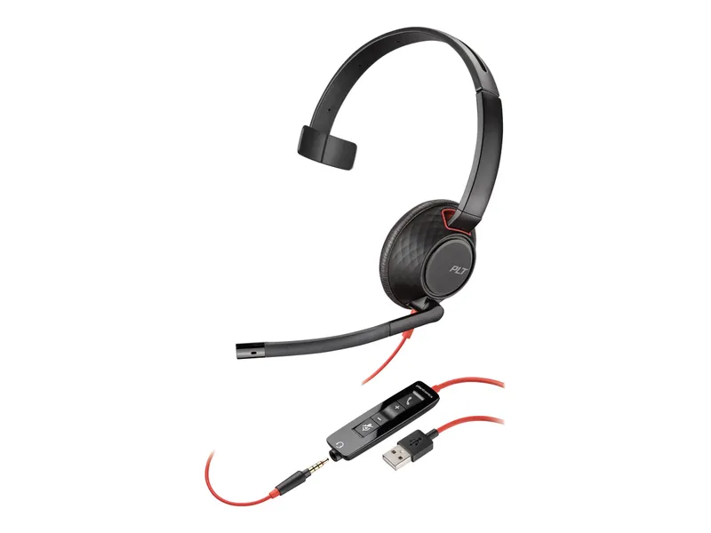 Poly Poly Blackwire C5210 USB-A | 207577-201 | 5200 Series - Headset – Produktbild 1 von 1