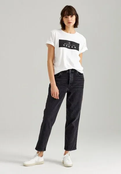 THOKKTHOKK ThokkThokk Damen Straight Cropped Jeans Bio Fair, Mid grey (grau), – Produktbild 2 von 4