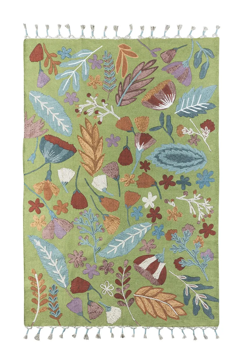 Tranquillo Teppich BOTANIC TWIST - bunt – Produktbild 1 von 2