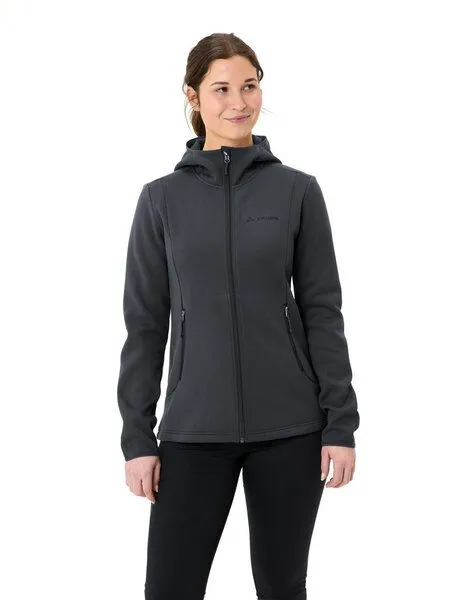 Vaude Vaude Women's Idris Fleece Hoody, Phantom black, – Produktbild 6 von 7