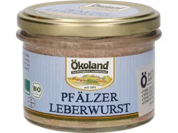 Ökoland Ökoland Bio-Pfälzer-Leberwurst, 160 g – Produktbild 1 von 1