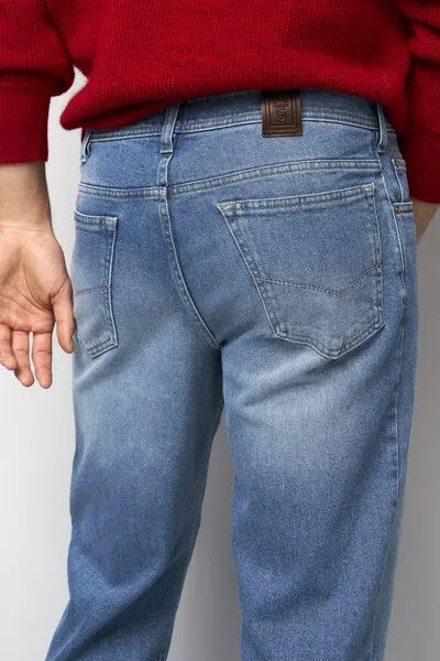 M 5 BY MEYER M 5 BY MEYER Authentic Denim Five Pocket, Blau (light blue), – Produktbild 8 von 8