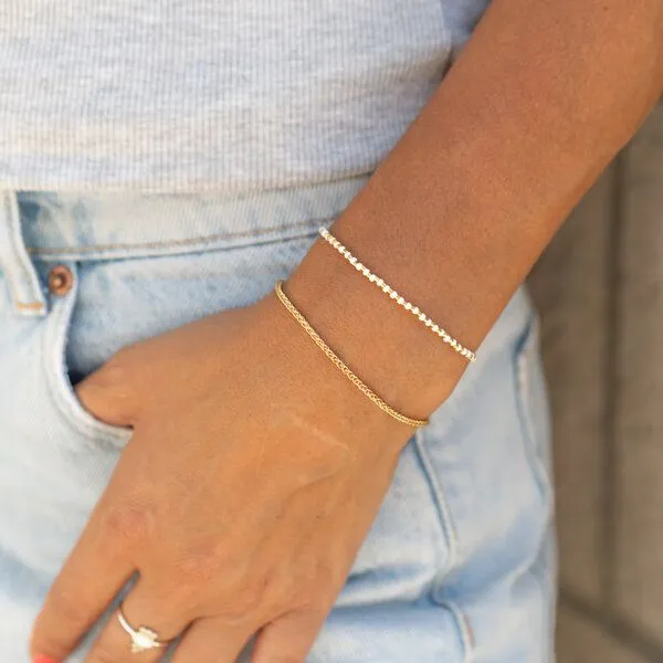 juni juni Perlenarmband Sandstrand – Produktbild 2 von 4