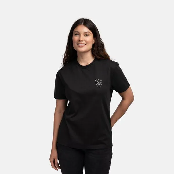 Natural Vibes Natural Vibes T-Shirt Day by Day Bio GOTS | Bio T-Shirt | Schwarzes T-Shirt | Herren T-Shirt | – Produktbild 4 von 4