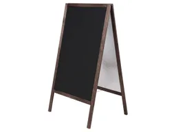 Kundenstopper aus Holz, doppelseitig, antik, DIN A1 – Produktbild 1 von 1