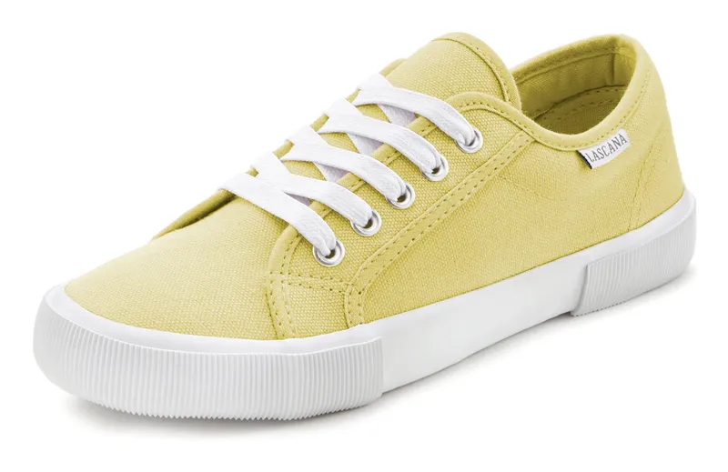 Lascana Sneaker, Gelb, – Produktbild 2 von 3