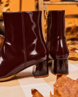 Minuit Sur Terre Minuit Sur Terre Damen vegan Boots Epicéa Schokoladenbraun – Produktbild 1 von 1