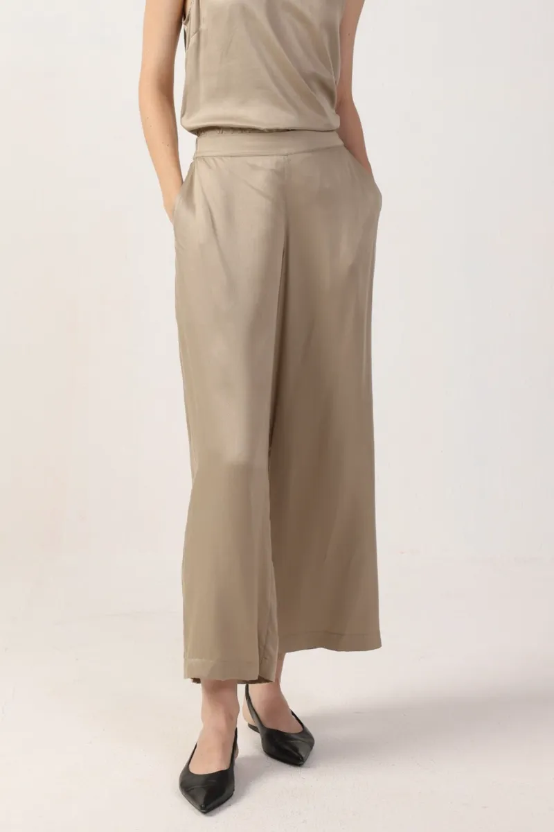 Neu Nomads Neu Nomads Damen vegan Hose Cropped Giada Stone, Beige, – Produktbild 2 von 2