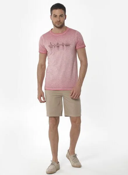 ORGANICATION ORGANICATION Five-Pocket-Shorts aus Bio-Baumwolle, Natur(beige), – Produktbild 2 von 3
