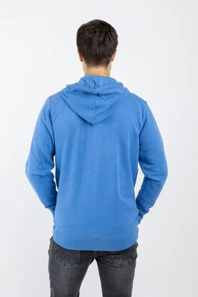 TORLAND TORLAND Basic Zip-Hoodie CONNECTOR, Blau (bright blue), – Produktbild 4 von 4