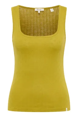 Tranquillo Jerseytop Rosaa aus Bio-Baumwolle - avocado green / XL – Produktbild 1 von 1