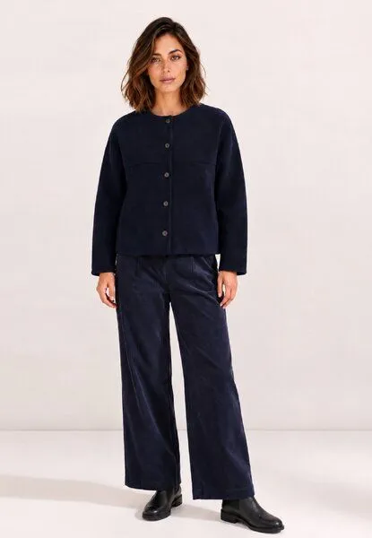 LANA Organic LANA Organic Wolljacke, Modell Brooke, Marine, – Produktbild 3 von 4