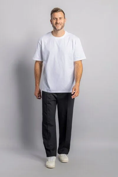 DIRTS dirts Heavy Cotton T-Shirt OVERSIZED, White, – Produktbild 2 von 3