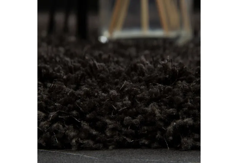 Consilio Concept Designteppich MONA Teppich Wohnzimmer Hochflor Shaggy langflorig handgefertigt, Grau, – Produktbild 3 von 4