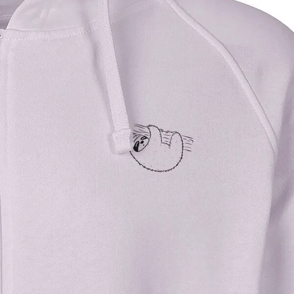 HANDGEDRUCKT HANDGEDRUCKT "Baumelmeister" Männer Zip Hoody Neutral, Dusty purple, – Produktbild 1 von 4
