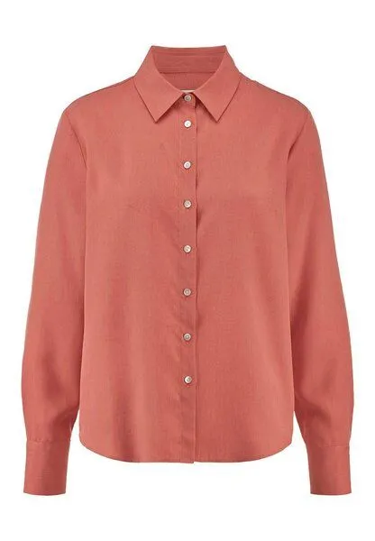 hessnatur hessnatur Bluse Relaxed aus TENCEL Lyocell, Pfirsichrot, – Produktbild 3 von 4
