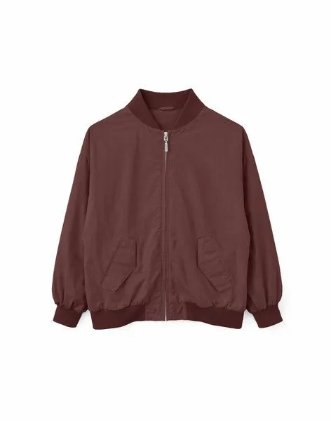 Mazine Mazine Lässiger Blouson-Klassiker aus reiner Bio-Baumwolle, Braun, – Produktbild 1 von 4