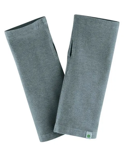 HempAge HempAge Stulpen mit Yakwolle/Hanf/Biobaumwolle, Titan (grau), – Produktbild 1 von 3