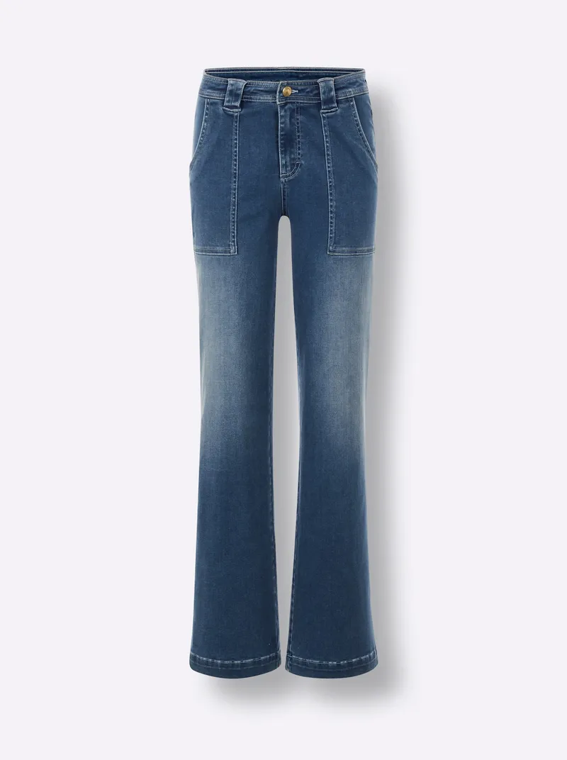 Schlagjeans, Blue-bleached, – Produktbild 2 von 3