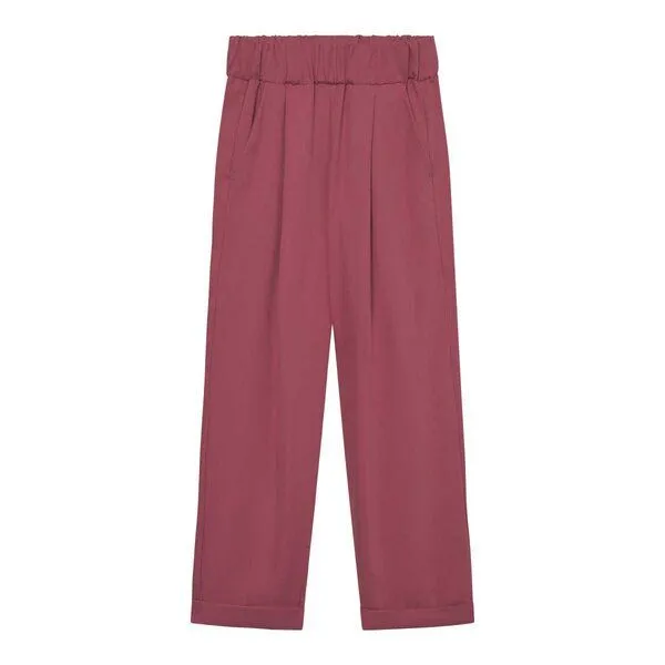 WiDDA berlin WiDDA berlin Bundfaltenhose JUPP beere aus ECOVERO® – Produktbild 2 von 3
