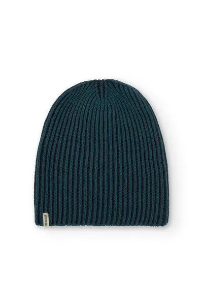 TIRALAHILACHA TIRALAHILACHA Tao chunky wool beanie in two-tone Women, Blau, – Produktbild 2 von 3